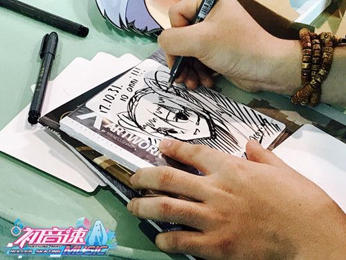 参与同人墙活动的大触
