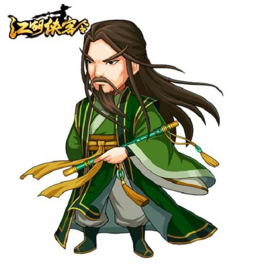 江湖侠客令-东邪-桃花岛主原画