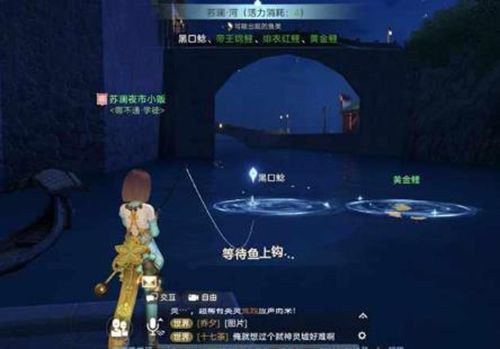 天谕等待鱼上钩