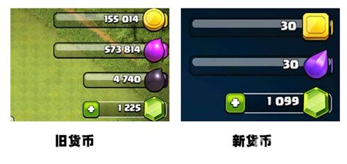 新旧大陆资源图标对比