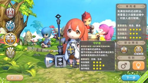 光明勇士审判者进阶职业守护者