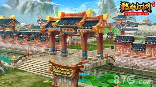 热血江湖经典主城
