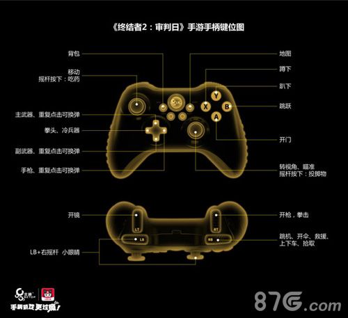 终结者2审判日开启手柄模式