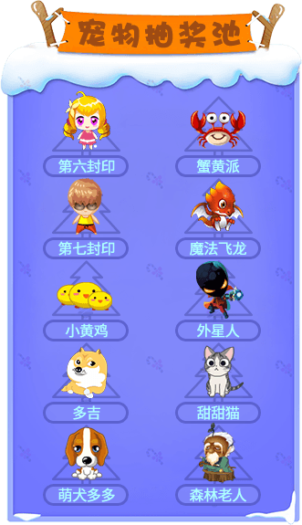 宠物抽奖池