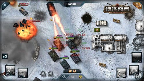 钢铁奇兵战斗画面
