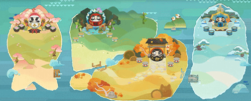 阴阳师妖怪屋达摩小岛分布图