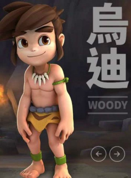(官方故事线和动画中的主角——乌迪)
