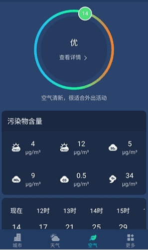 星空气象软件功能