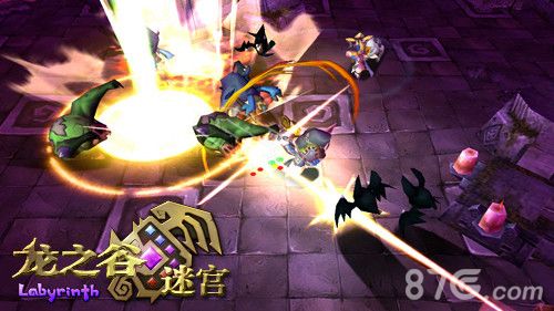 《龙之谷迷宫》战斗画面