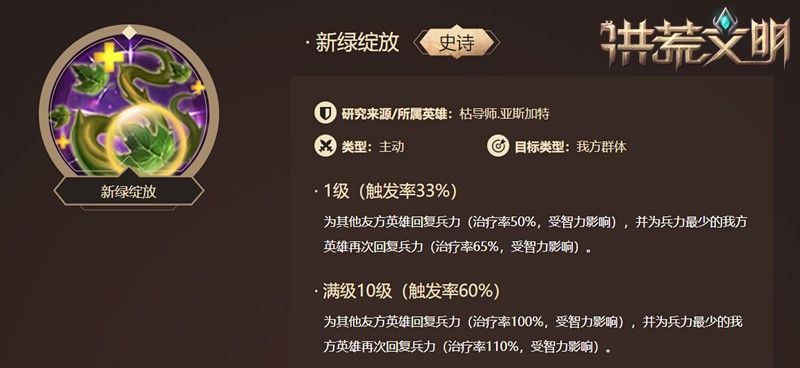 养成强力后援 《洪荒文明》手游枯导师解析 养成强力后援 《洪荒文明》手游枯导师解析