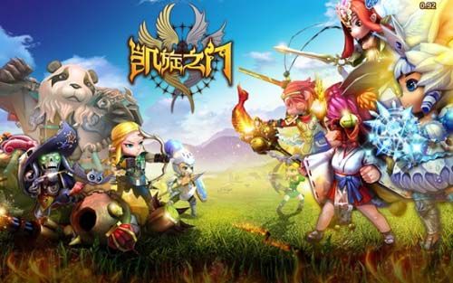 精致的登陆界面 你猜哪些是士兵哪些是英雄?