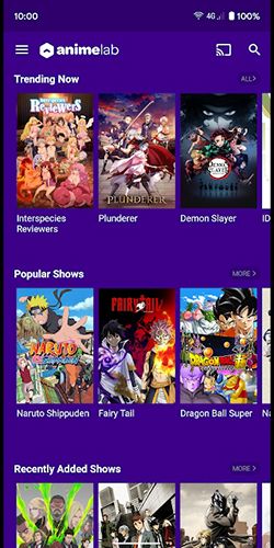 AnimeLab app