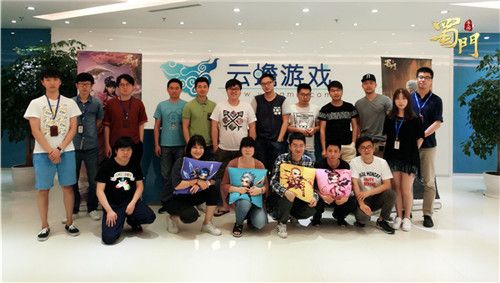 蜀门手游现场图