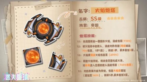 迷失星球炮塔图鉴一览3