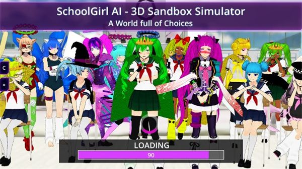 少女学园AI模拟器国外版新手教程配图1