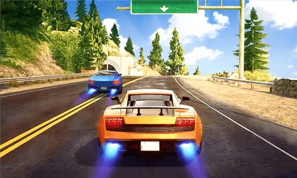街道赛车3D无限金币版宣传图