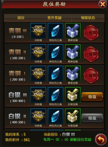 勇者传说2暗黑崛起竞技系统介绍7