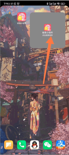 鲸鱼小组件怎么自定义图标1