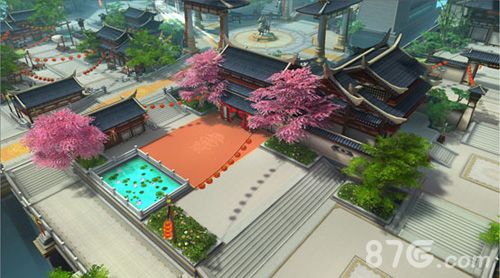 大唐游仙记场景原画
