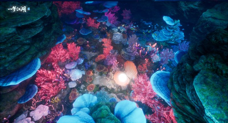 潜行海底《一梦江湖》全新海底地图惊艳曝光! 潜行海底《一梦江湖》全新海底地图惊艳曝光!
