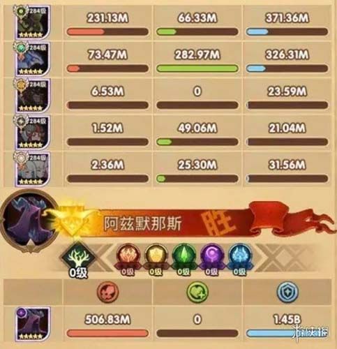 剑与远征死神阵容怎么搭配1