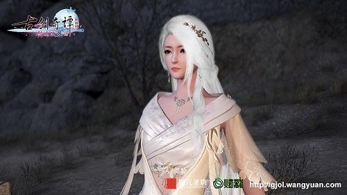 女款清歌吟•雪发
