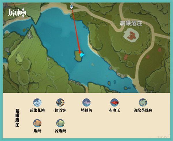 钓鱼点攻略配图6