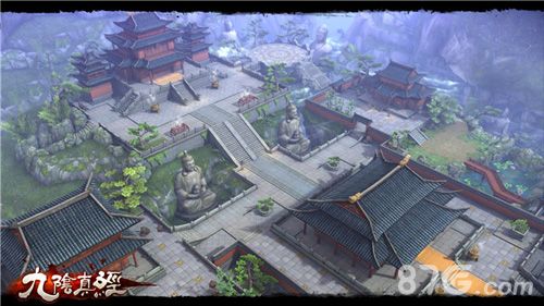 九阴真经手游少林场景原画2