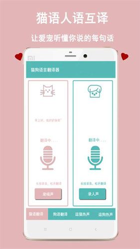 猫狗语言交流器