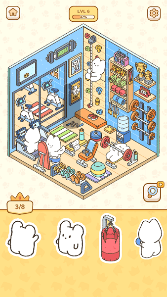 MyStickerRoom造景贴纸小游戏宣传图