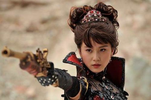 刘诗诗 在《梦回鹿鼎记》中饰演苏菲亚
