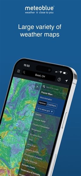 meteoblue天气预报专业版宣传图