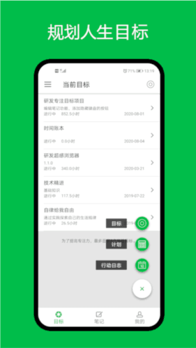 专注目标