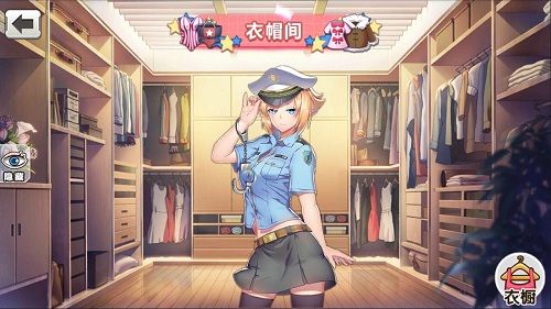 衣帽间里的制服秀 等待提督的驾到