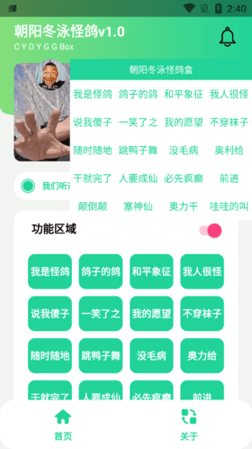 冬泳怪鸽盒软件宣传图