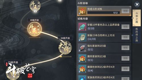 斗阶修行
