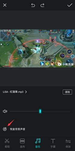 视频编辑王怎么加音乐4