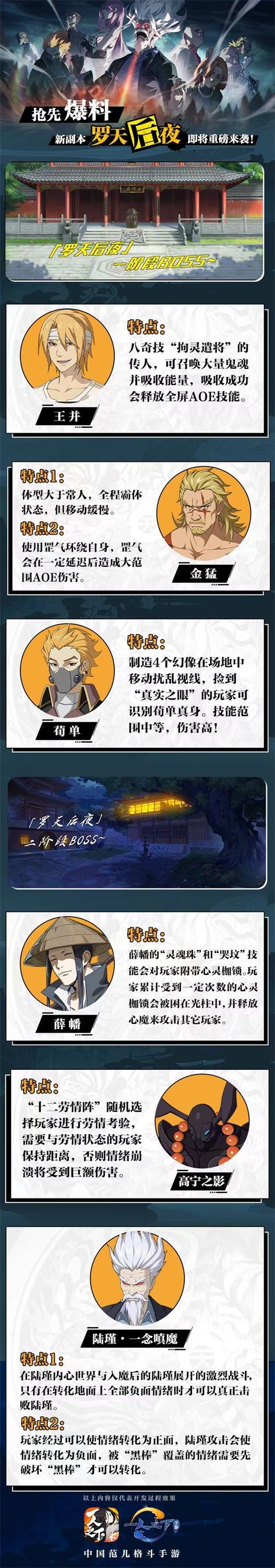 抢先爆料丨新副本“罗天后夜”即将重磅来袭! 抢先爆料丨新副本“罗天后夜”即将重磅来袭!