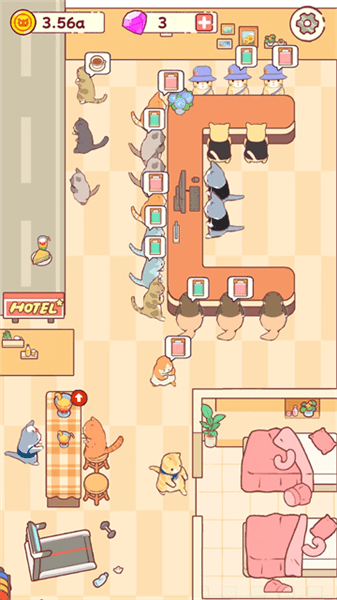猫咪宾馆宣传图