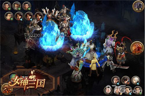 女神三国战斗截图2