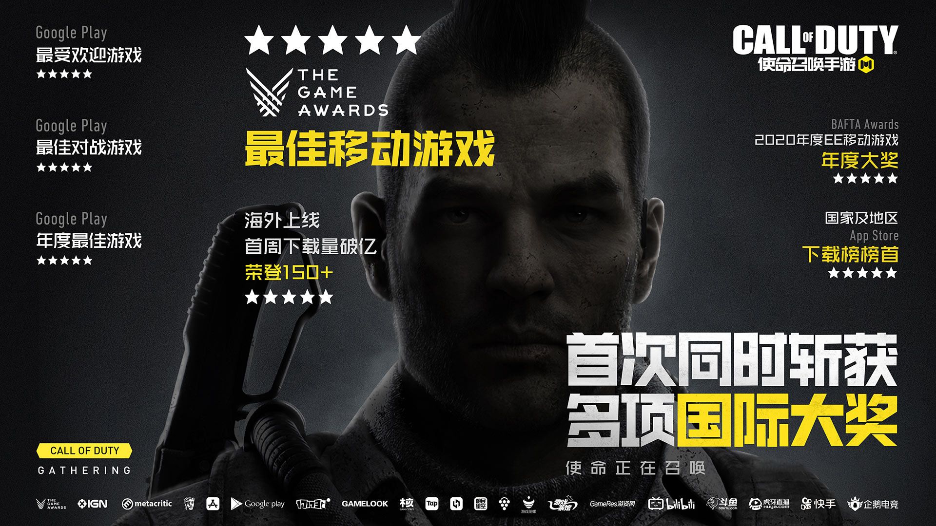 全球下载超5亿 《使命召唤手游》限时好礼感恩有你 全球下载超5亿 《使命召唤手游》限时好礼感恩有你