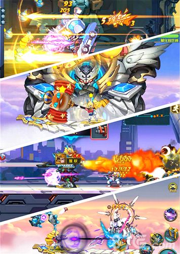 时空枪战-(闪光喵、追踪喵、大力喵,技能丰富高输出)