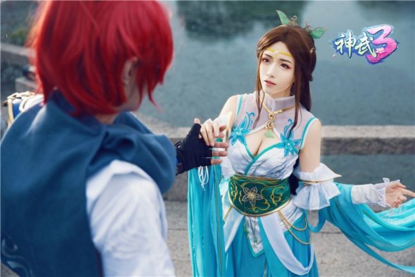 【图12 《神武3》叶青峰凌霜月共赏落樱】.jpg 神武3图片11