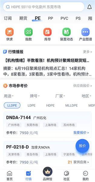 app怎么查看塑料行情配图2