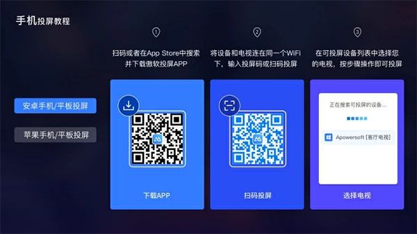 电视版使用方法配图3
