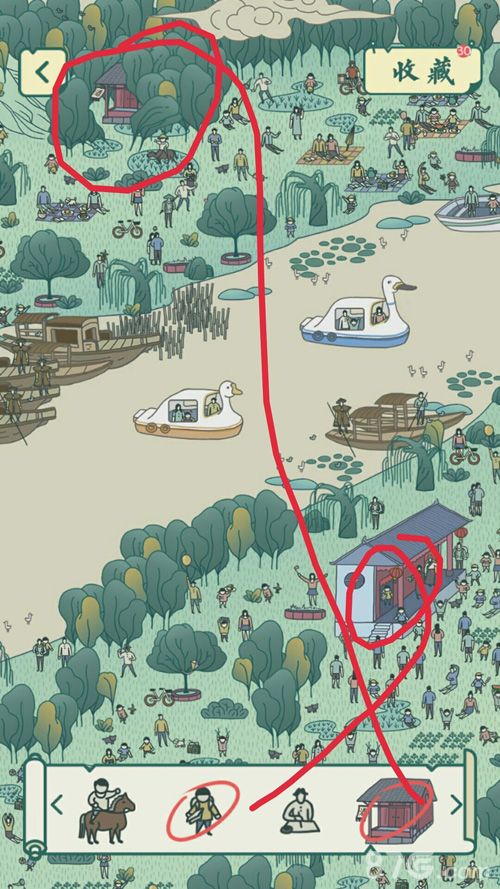 假期踏春看戏位置