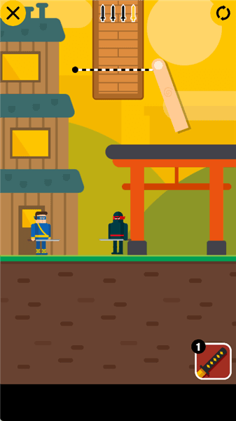 忍者先生飞削谜团游戏怎么玩配图1