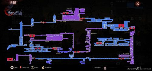 《月夜狂想曲》的大地图