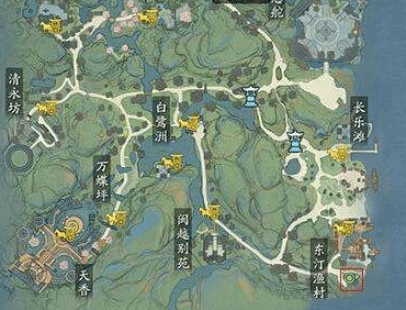 天涯明月刀手游慕情的坟墓在哪里1