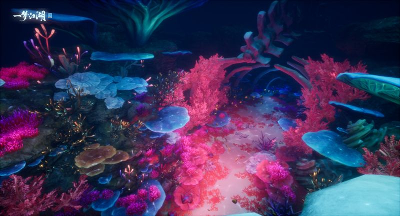 潜行海底《一梦江湖》全新海底地图惊艳曝光! 潜行海底《一梦江湖》全新海底地图惊艳曝光!
